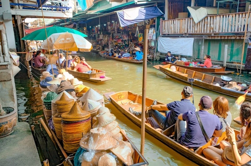 Thailand Trip - 07- DAMNOEN SADUAK FLOATING MARKET- Habibi World Travel and Tour - 0