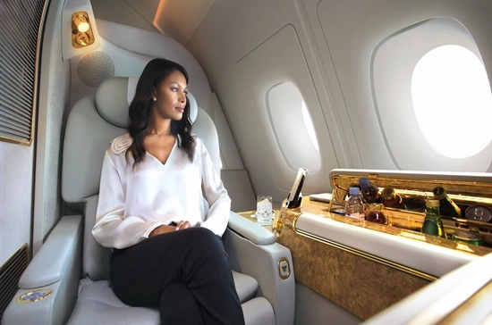 emirates-first-class-suite Habibi Mexico Travel