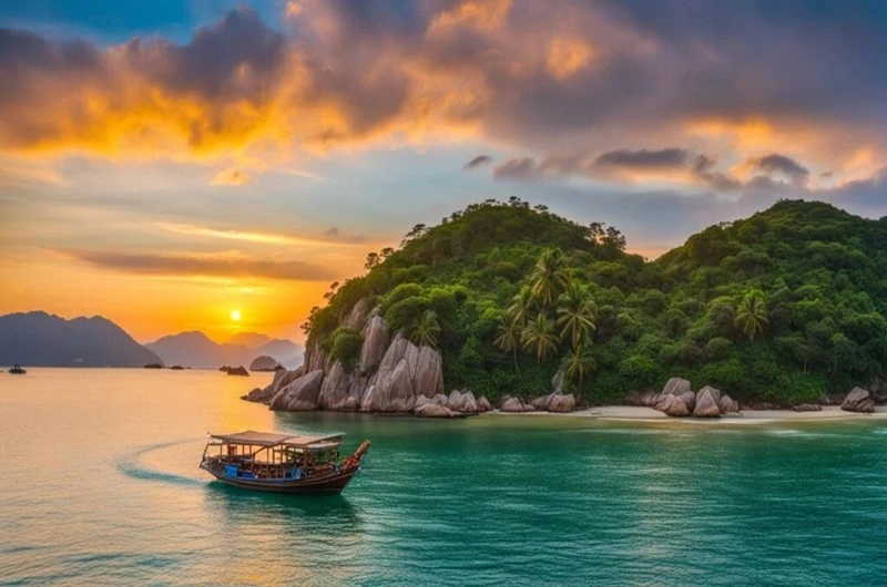 Vietnam boat-tours-in-Nha-Trang - Habibi World Travel and Tour