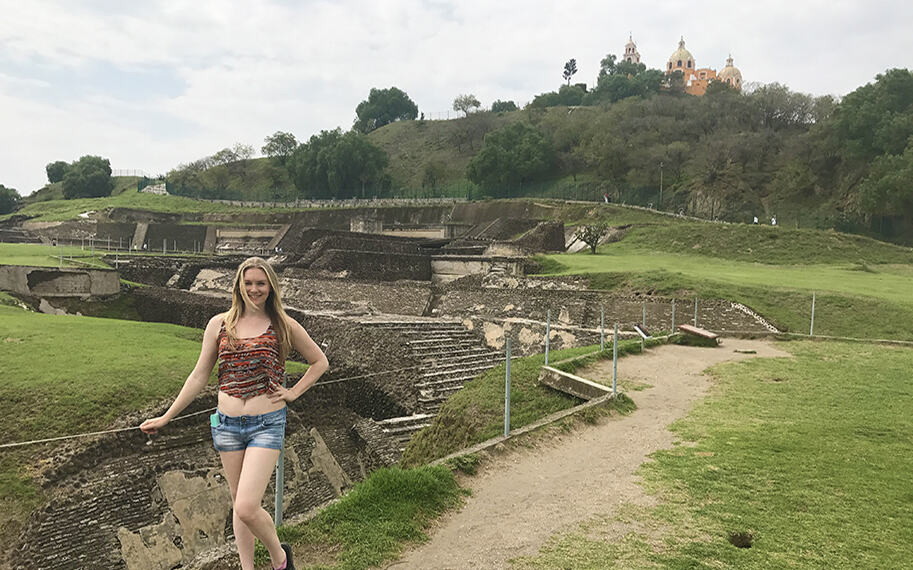 The great pyramid of Cholula